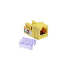 Excelente comunicación modular utp cat6 RJ45 keystone jack